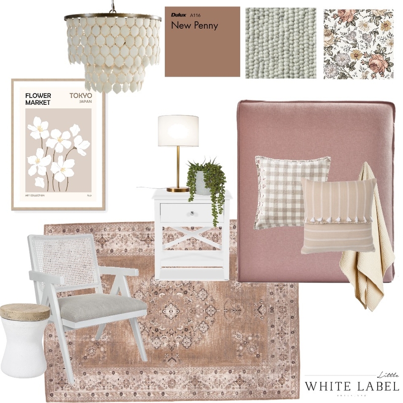 Kids Room 1 Mood Board by Little White Label on Style Sourcebook