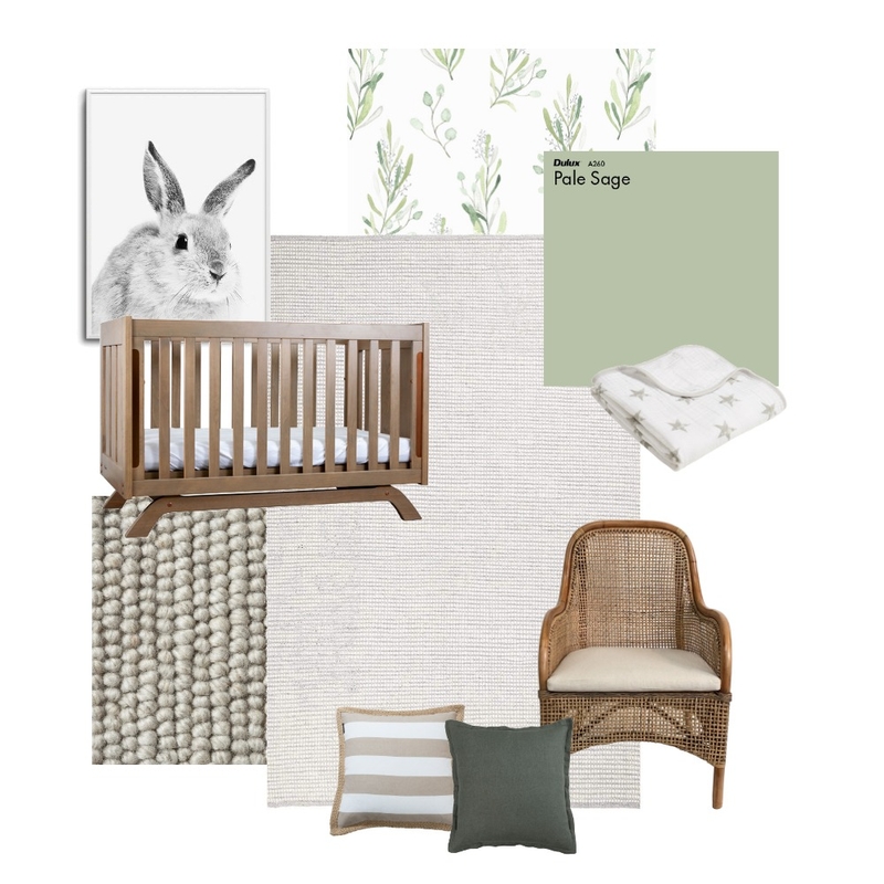 Nature-Inspired Nursery Mood Board by Miss Amara on Style Sourcebook