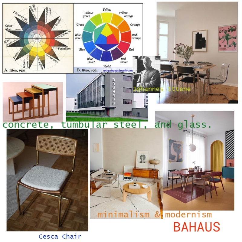 BAUHAUS Mood Board by Jess on Style Sourcebook