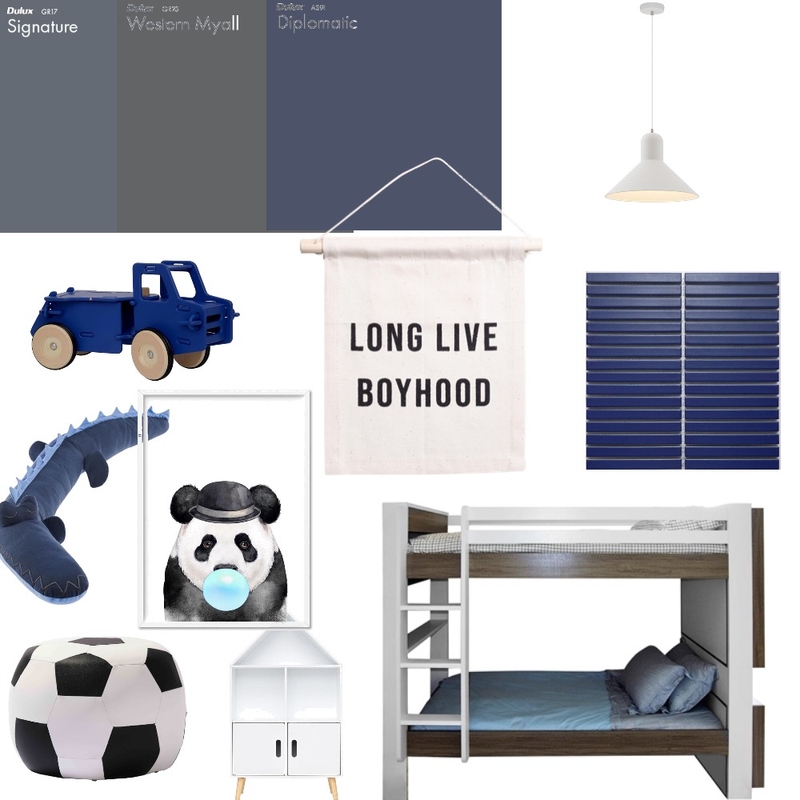 Boys bedroom Mood Board by sarabeth08 on Style Sourcebook
