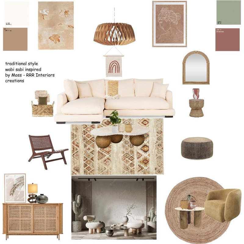 traditional- wabi Mood Board by MOSS on Style Sourcebook
