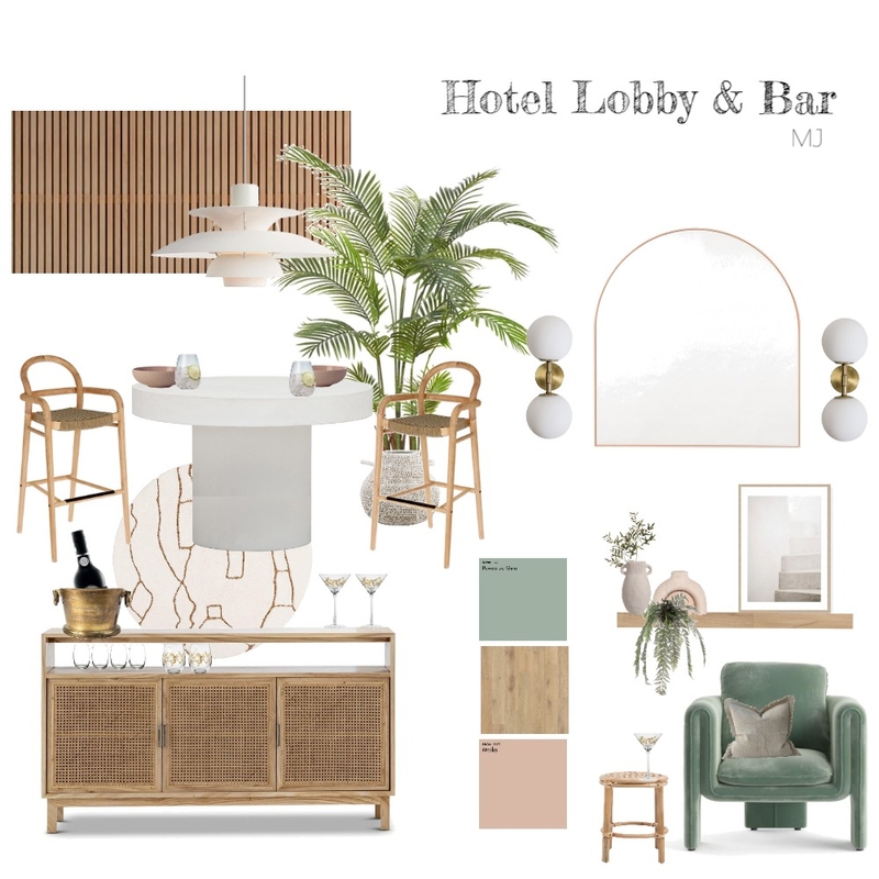 Hotel Lobby Mood Board by Maygn Jamieson on Style Sourcebook