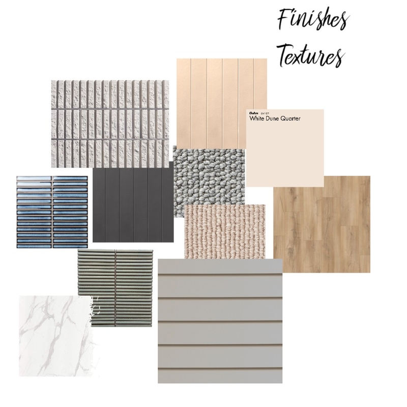 Beach House Finishes Textures Mood Board by Rich Hayes on Style Sourcebook