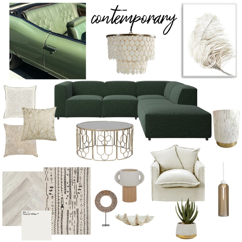 Living Room Moodboard Mood Board by BlueOrange Interiors on Style Sourcebook