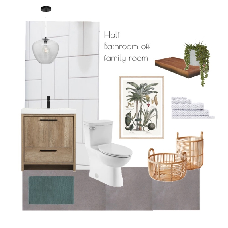 Port rd family half bath option 2 Mood Board by erick on Style Sourcebook