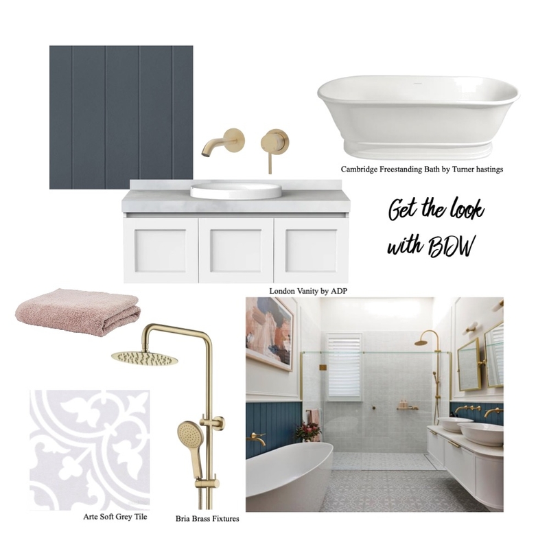 BDW Mood Board by House of Cove on Style Sourcebook