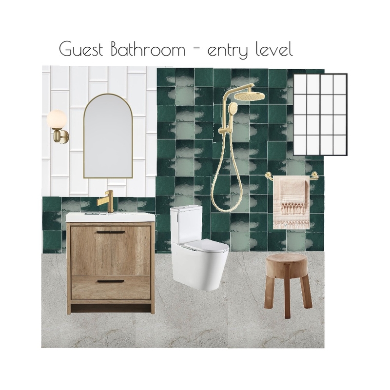 Guest bathroom off entry level Mood Board by erick on Style Sourcebook