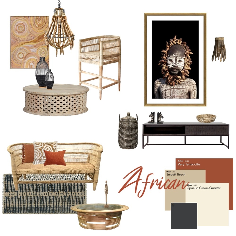 African Design Mood Board by paulamorales.1409@gmail.com on Style Sourcebook