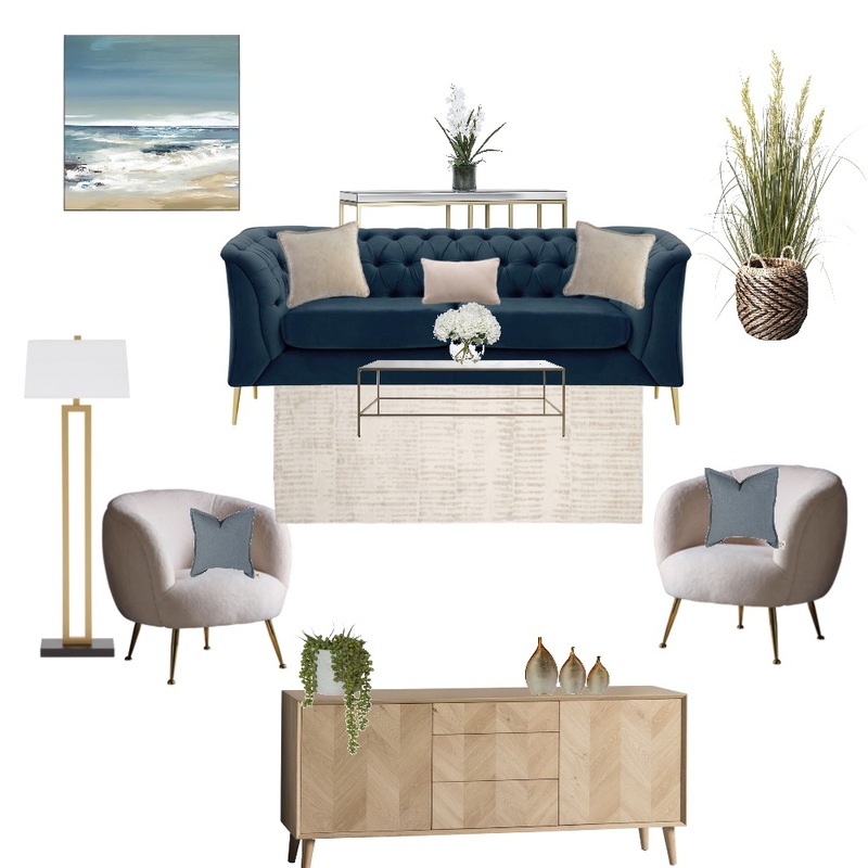 Asquith House - Living Concept Mood Board by H | F Interiors on Style Sourcebook