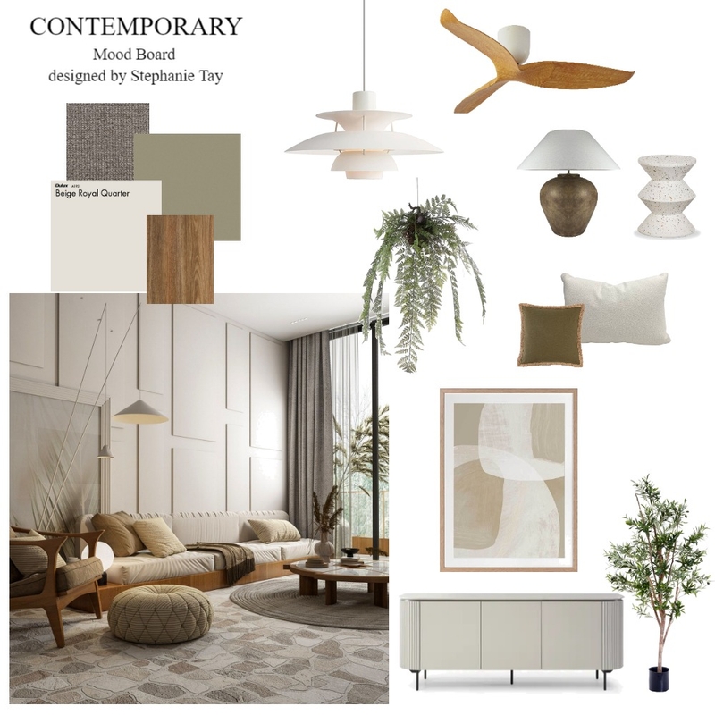 Contemporary (without words) Mood Board by stephanietayjm on Style Sourcebook