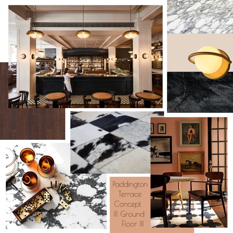 Paddington Terrace Ground Floor concept board Mood Board by Juliet Fieldew Interiors on Style Sourcebook