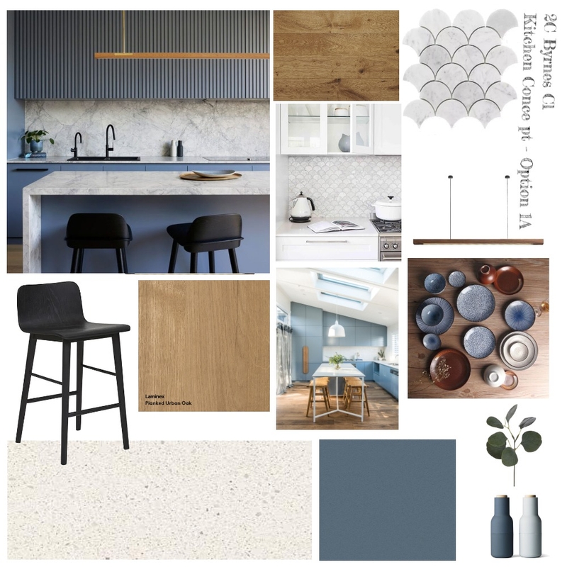 2C Byrnes - Kitchen Concept - Option 1A Mood Board by bronteskaines on Style Sourcebook