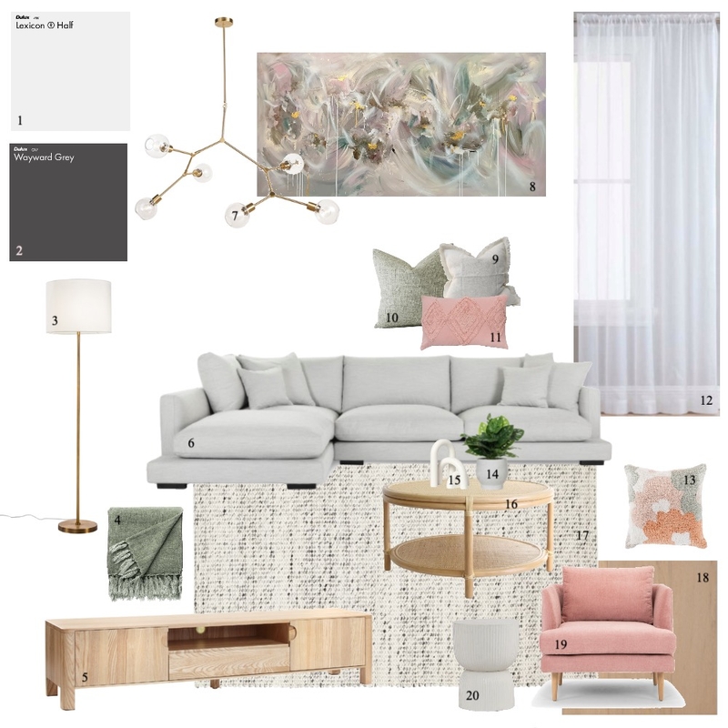 Living Room 02 Mood Board by Breannen-Faye Guegan-Hill on Style Sourcebook