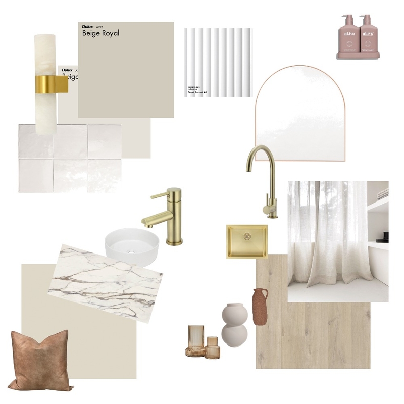 WIP Beauty Salon Mood Board by The Rural Design Co. on Style Sourcebook