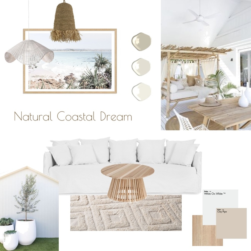 Natural Coastal Dream Mood Board by Marie Brown on Style Sourcebook