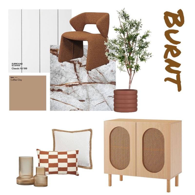 Burnt Mood Board by taketwointeriors on Style Sourcebook