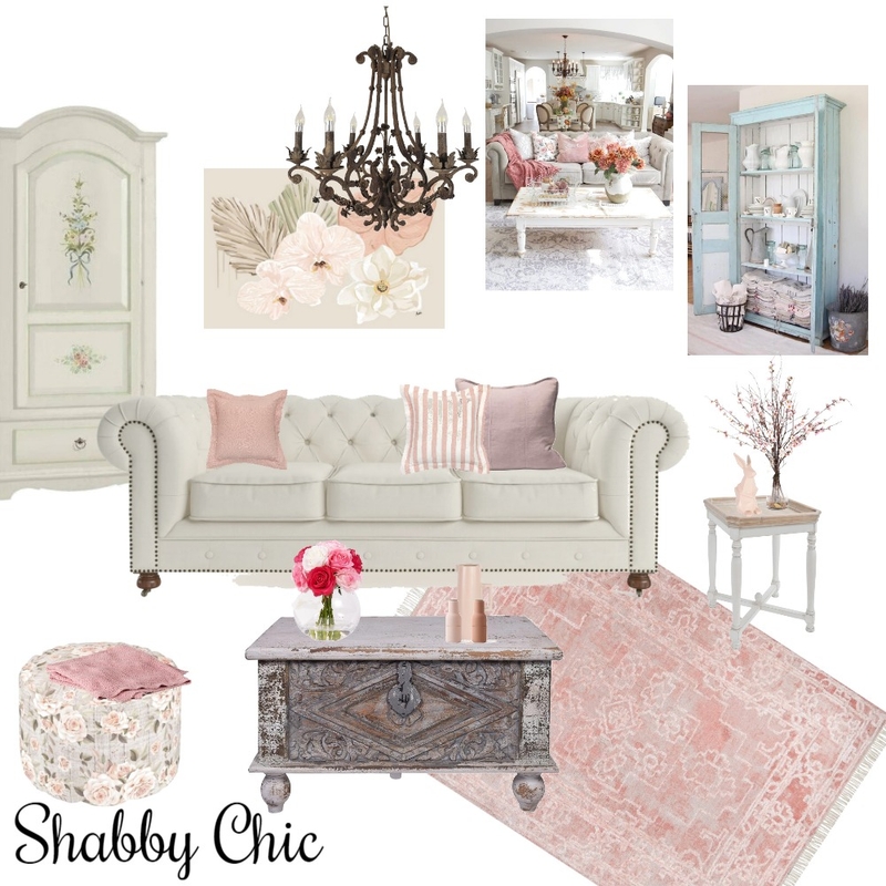 Shabby Chic Mood Board by Lucey Lane Interiors on Style Sourcebook