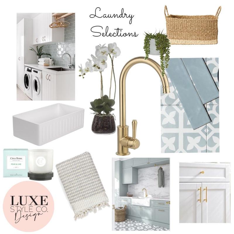 Laundry selections coastal hamptons Mood Board by Luxe Style Co. on Style Sourcebook