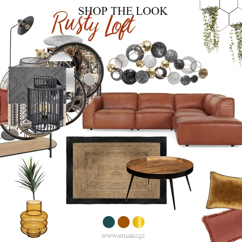Rusty loft 3 Mood Board by Olga Lypova on Style Sourcebook