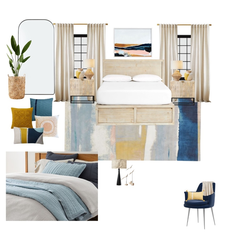Guest Room Mood Board by cmk918 on Style Sourcebook