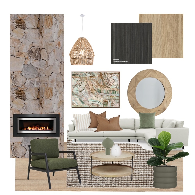 Kingfisher Loungeroom Mood Board by Talle Valley Designs on Style Sourcebook