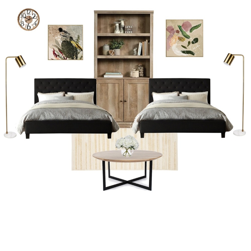 twin room Mood Board by Lumière Decors on Style Sourcebook