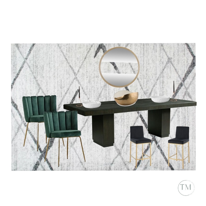 Asubiojo Dining Room Mood Board by Think Modern on Style Sourcebook