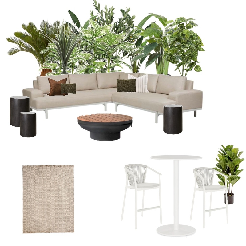 Alfresco Snez= Coffee Table and Fire Pit in one plus side table Mood Board by CSInteriors on Style Sourcebook