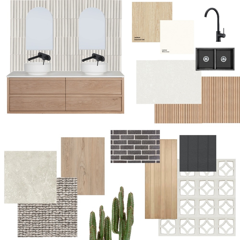 Palm Springs Build 2 Mood Board by A Little Boho Reno on Style Sourcebook