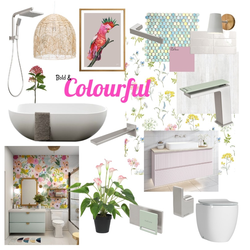 Colourful Mood Board by CSugden on Style Sourcebook