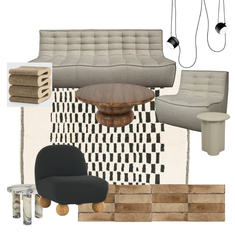 Dream Brief Living Room Mood Board by Interiors By Jive on Style Sourcebook