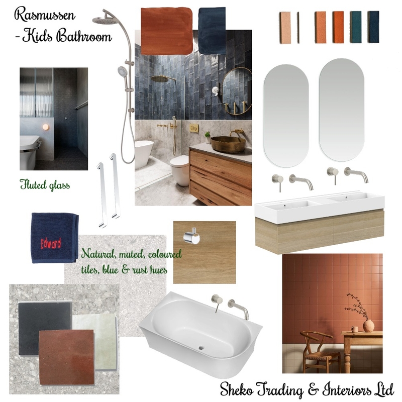 Kids Bathroom Mood Board by caroline@shekotrading.com on Style Sourcebook