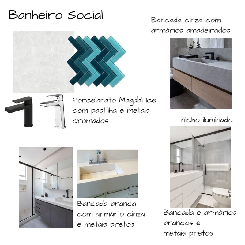 banheiro social marcelo Mood Board by sabrinazimbaro on Style Sourcebook