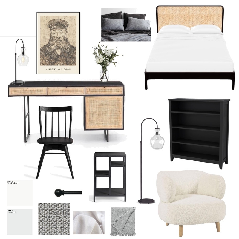 Study room Mood Board by Danielahomedesign on Style Sourcebook