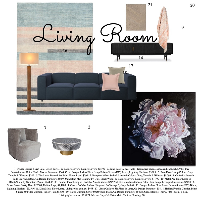 living room Mood Board by Adalal65@bigpond.com on Style Sourcebook