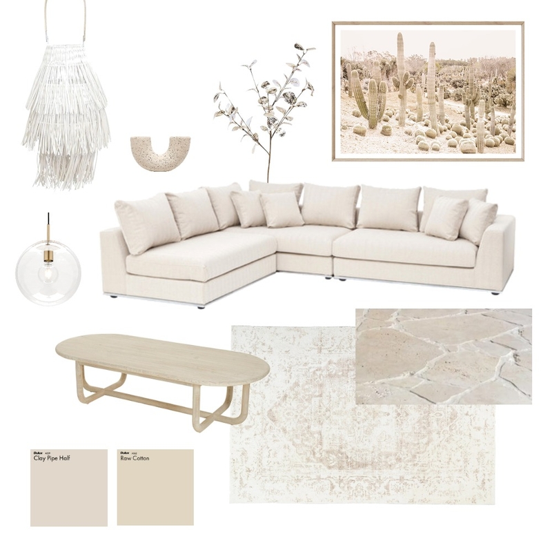 Modern Mediterranean Living Mood Board by Designingly Co on Style Sourcebook