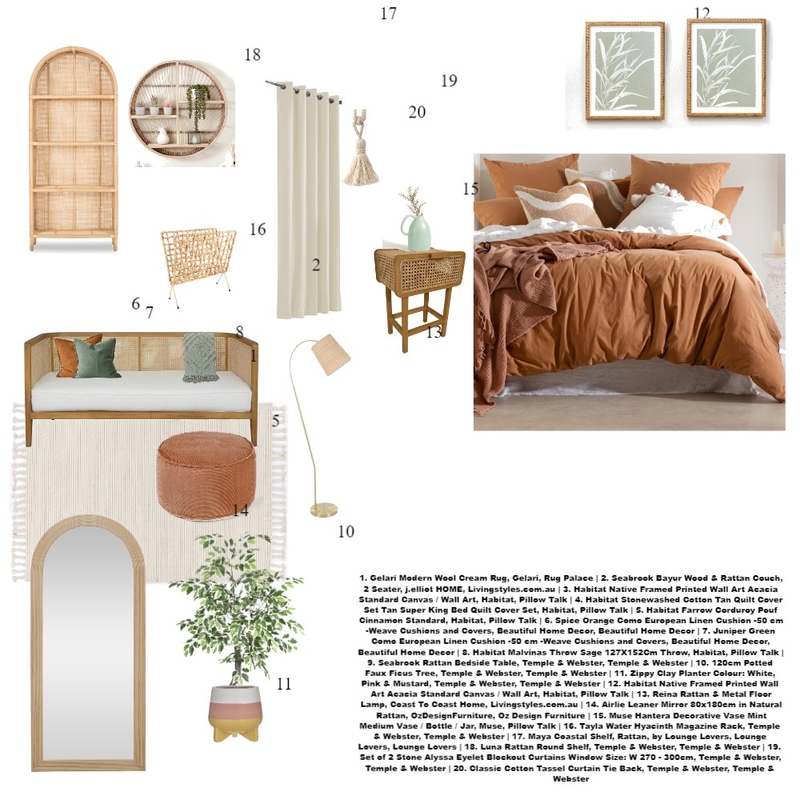 spring bedroom Mood Board by shelly_bolden on Style Sourcebook