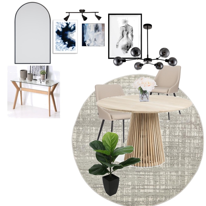 Contemporary Modern Style Dining Room Mood Board by Linda Stanlan on Style Sourcebook