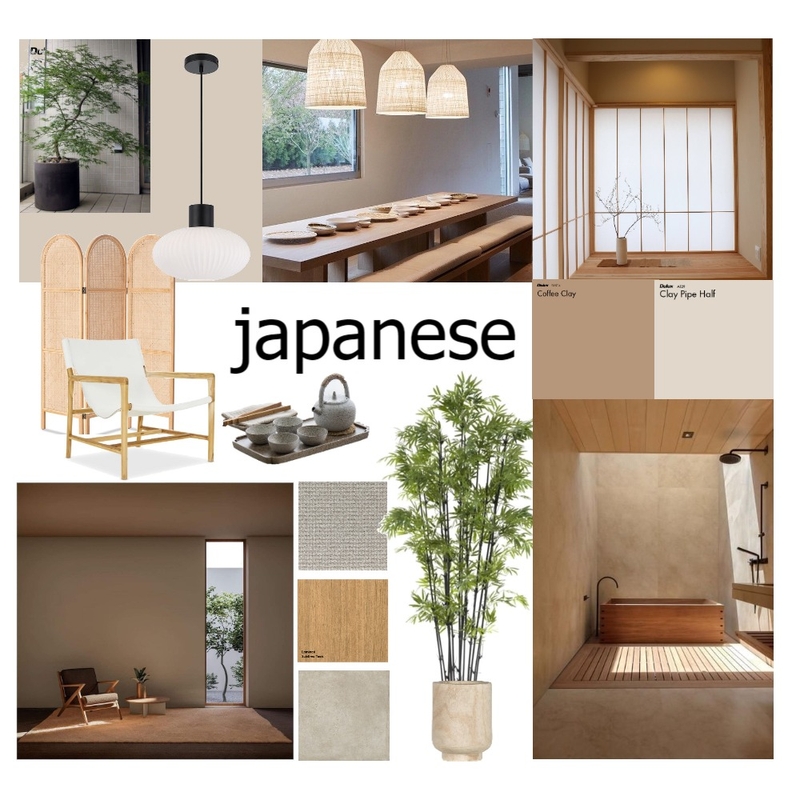 Japanese Mood Board by kgoold on Style Sourcebook