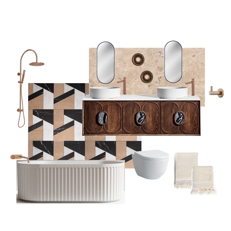 Luxe European Style Bathroom Mood Board by Pase & Co Designs on Style Sourcebook