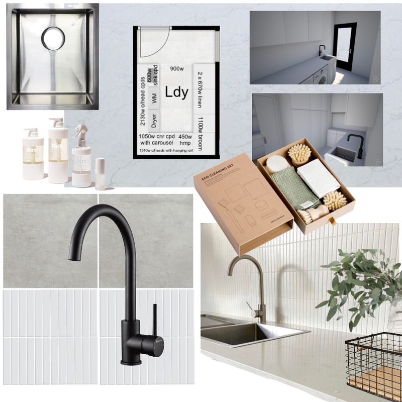 laundry Mood Board by Oleander & Finch Interiors on Style Sourcebook