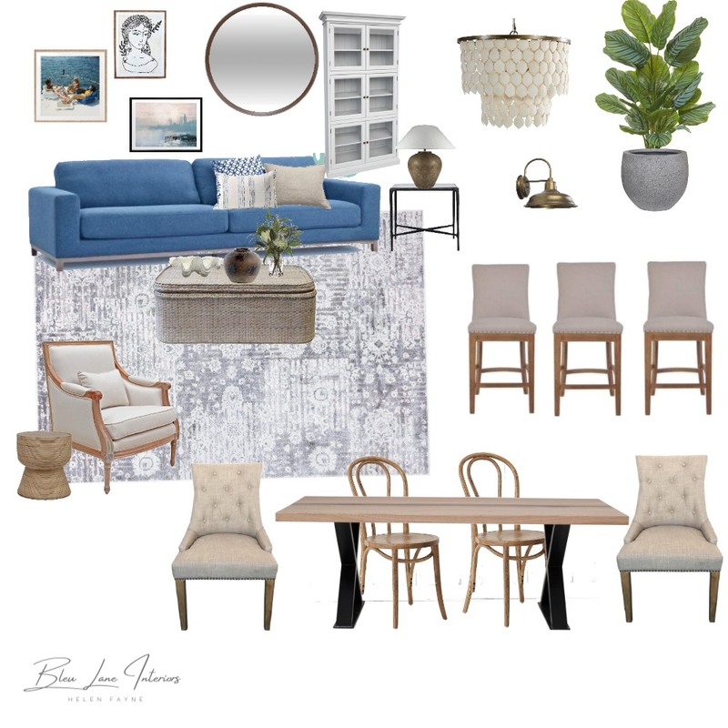 Hamptons Mood Board by HelenFayne on Style Sourcebook