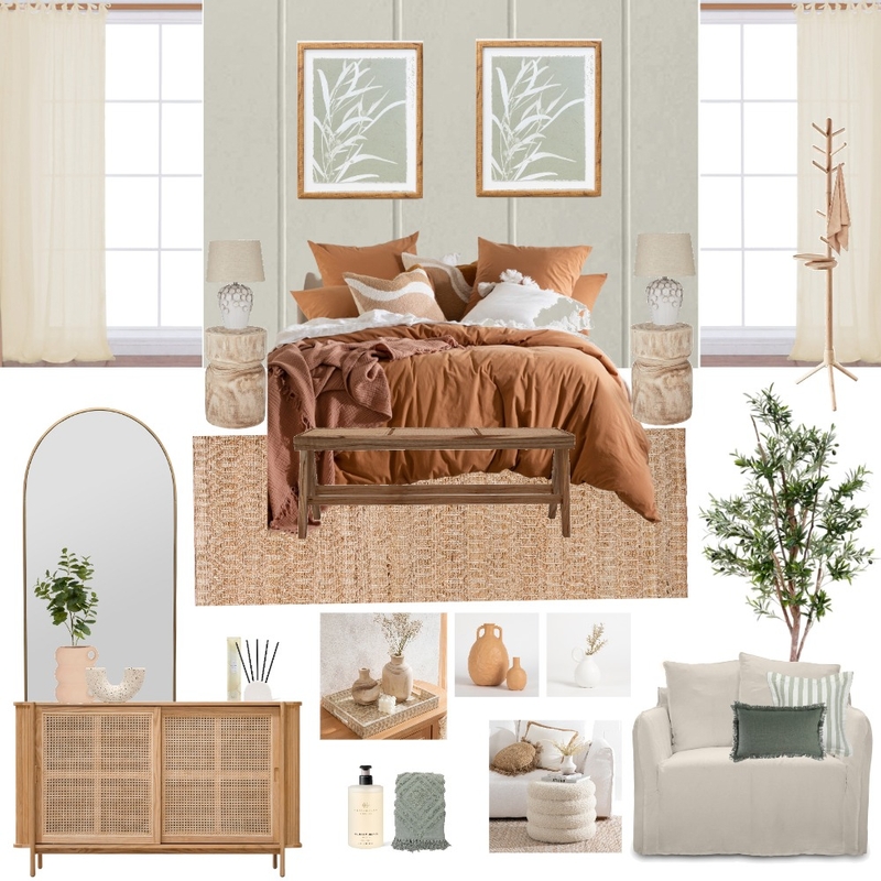 Pillow Talk Bedroom Comp Mood Board by ALENKA INTERIORS on Style Sourcebook