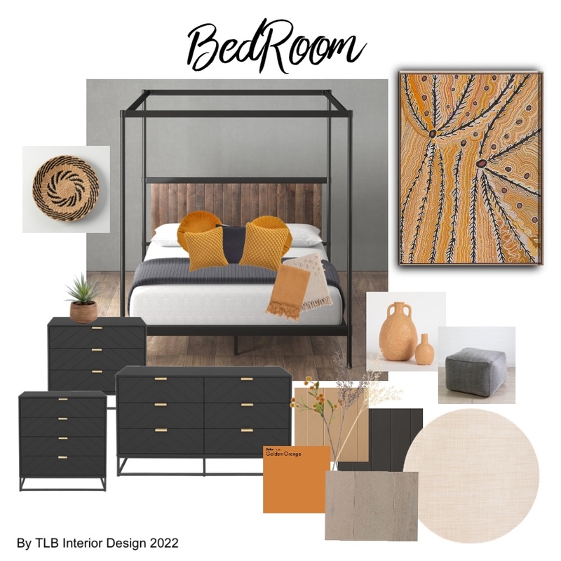 Spring Bedroom Mood Board by TLB Interior Design on Style Sourcebook