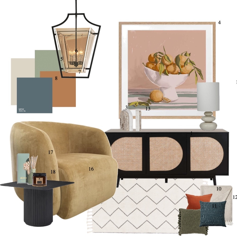 LIVING ROOM Mood Board by pattern arrangements on Style Sourcebook