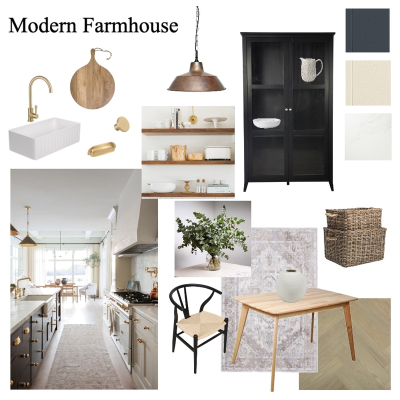 Modern Farmhouse Mood Board by naomihodgson on Style Sourcebook