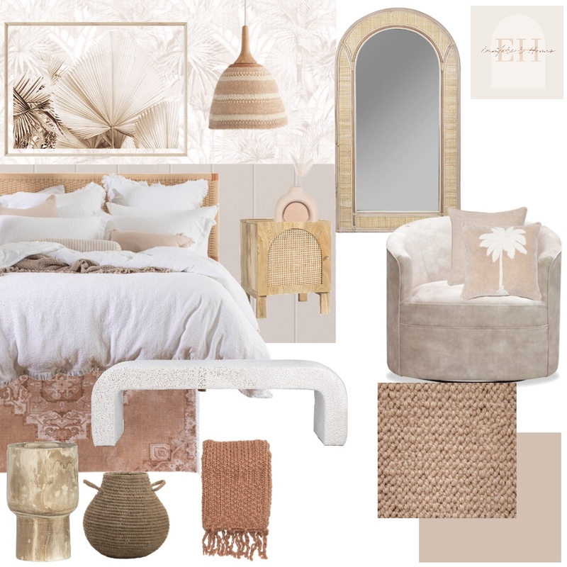 spring bedroom Mood Board by emmterior.homes on Style Sourcebook