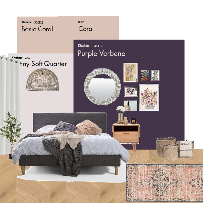 Purple bedroom 1 Mood Board by Blueberryvik on Style Sourcebook