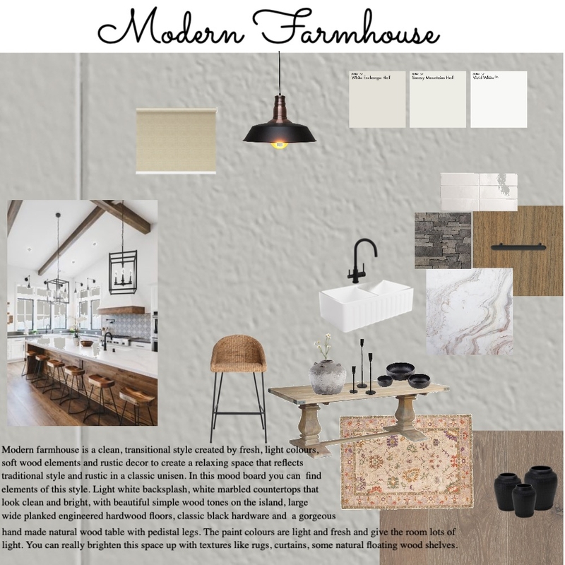 modern farm house Mood Board by briannedobias on Style Sourcebook