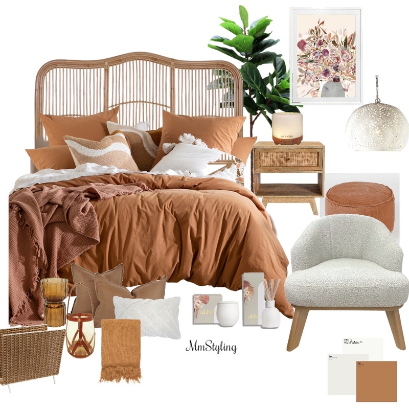 Bedroom makeover Mood Board by MM Styling on Style Sourcebook